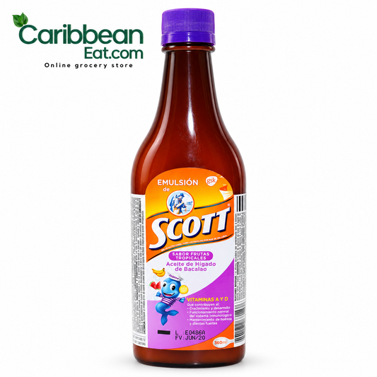 GSK Emulsión de Scott Tropical Fruits 360 ml