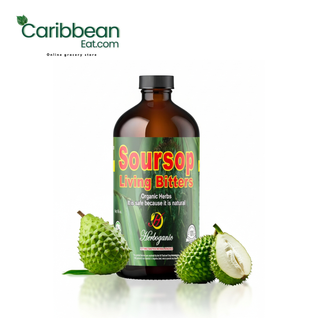 Herboganic Soursop Living Bitter 16 oz