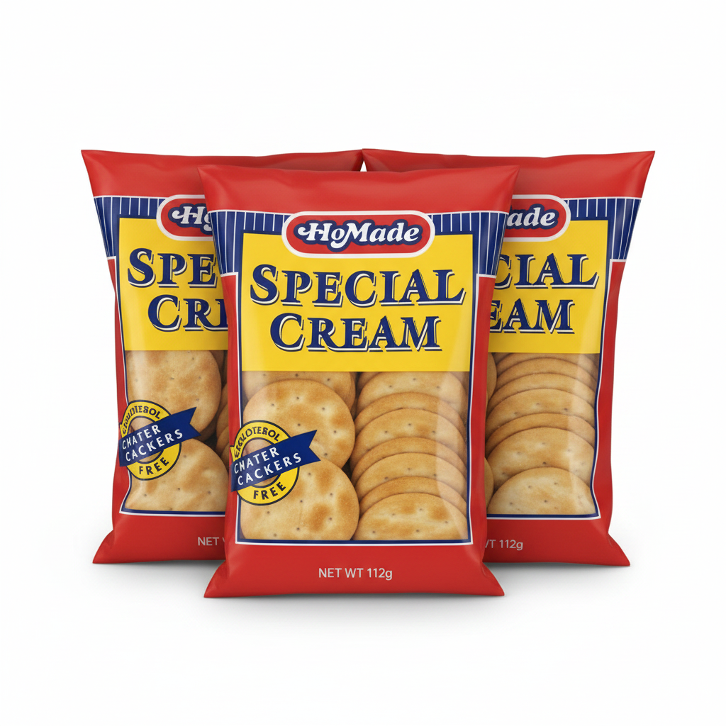Homemade Special cream crackers 112 g 3 pack