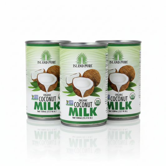 Island Pure organic coconut milk 13.5 oz 3 pack