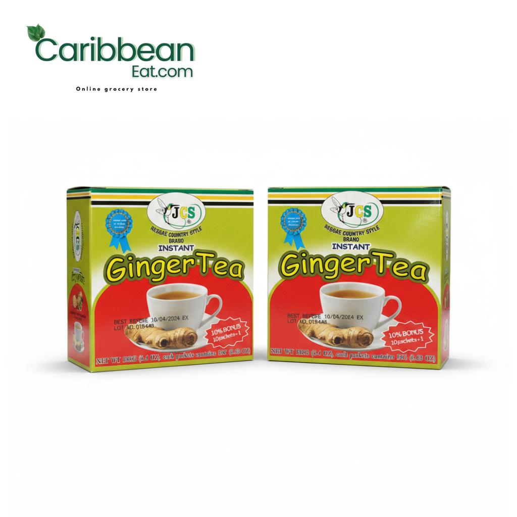 JCS Instant Ginger Tea 11 ct 2 Pack