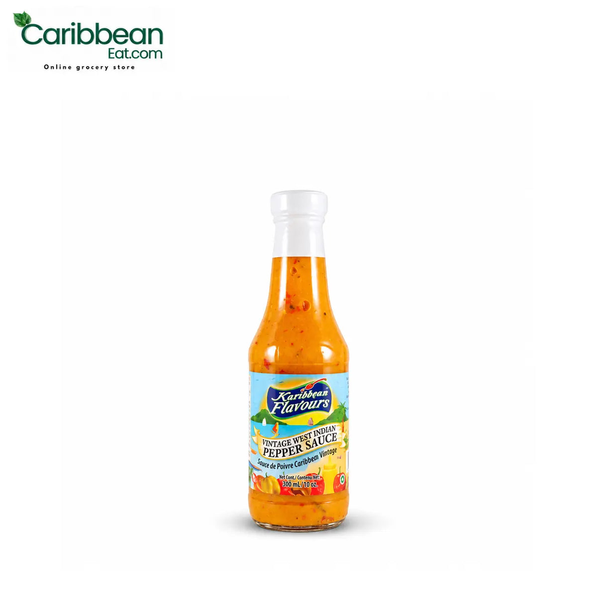 Karibbean Flavours Pepper Sauce 10oz