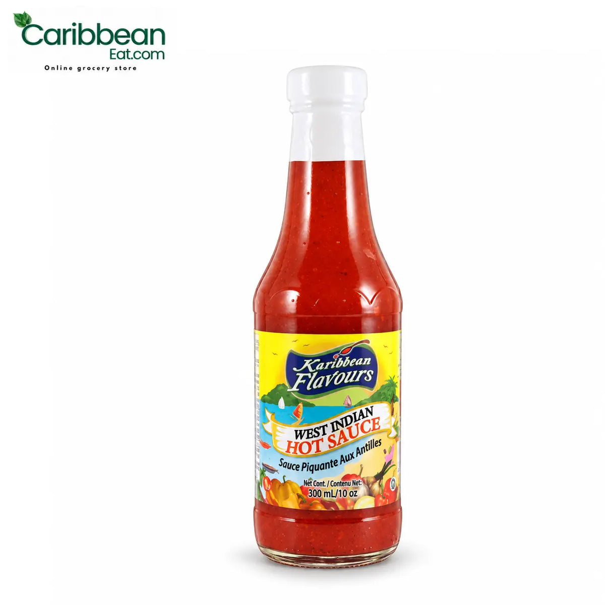 Karibbean Flavours West Indian Hot Sauce 10oz