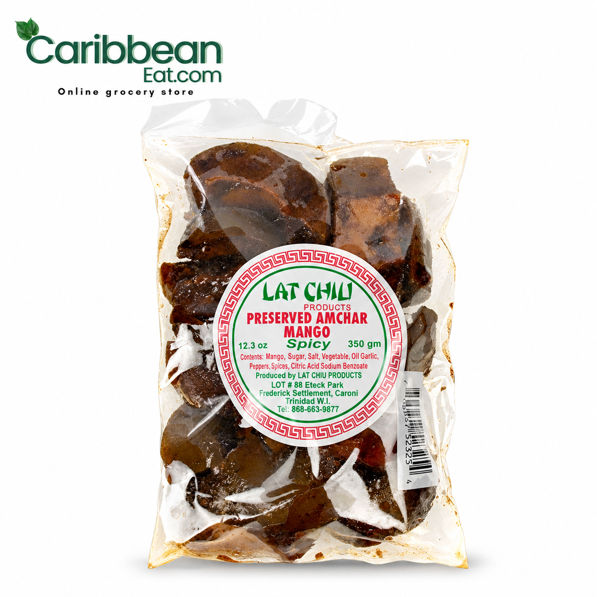Lat Chiu Amchar Mango Spicy 12.3 oz