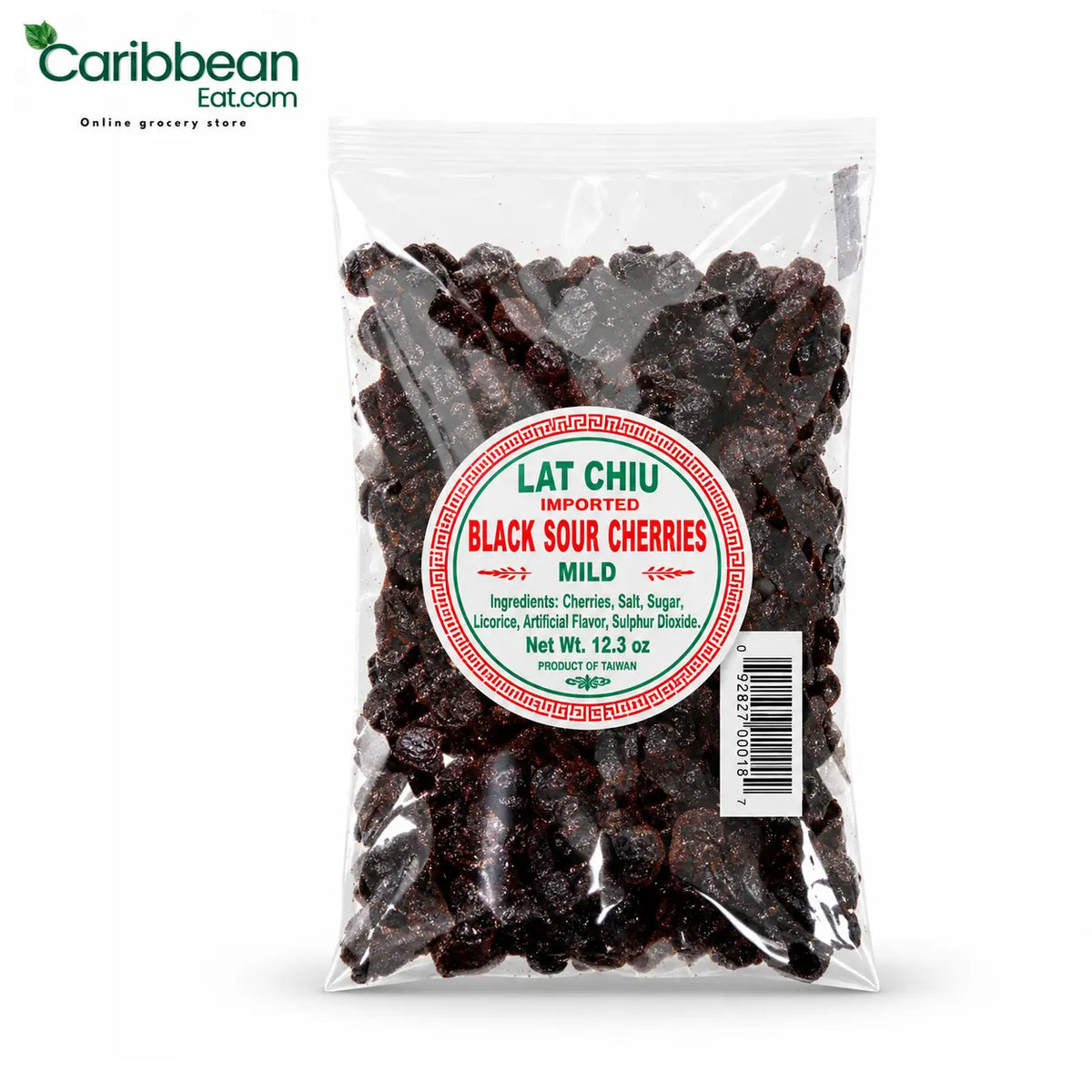 Lat Chiu Black Sour Cherries Mild 12.3oz