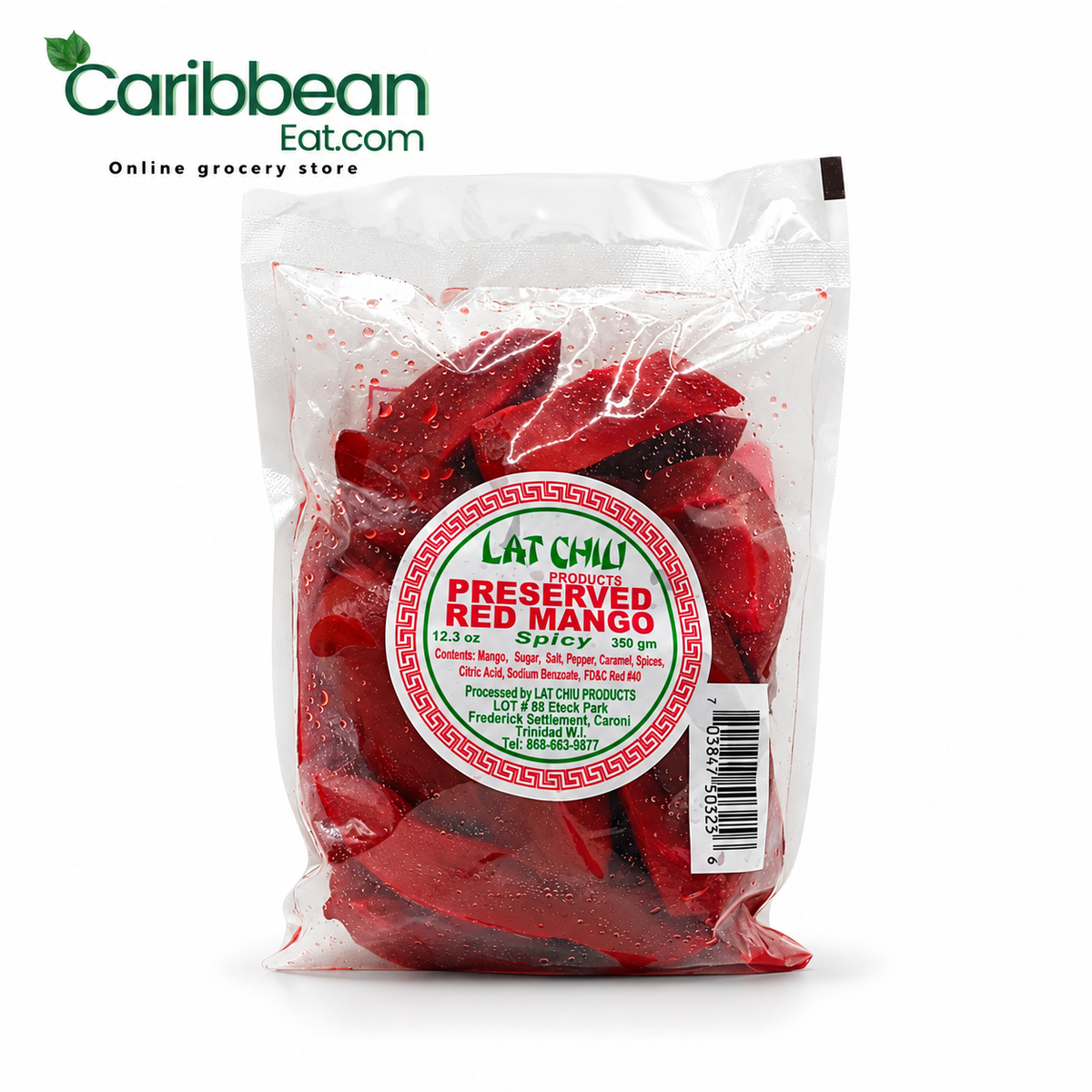 Lat Chiu Red Mango Spicy 12.3 oz
