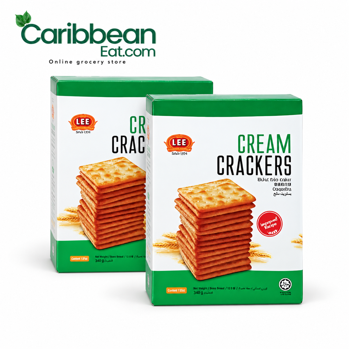 Lee Cream Crackers 12 oz 2 Pack