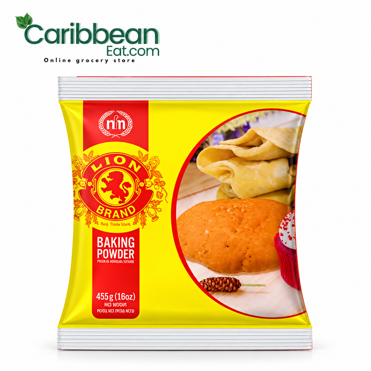 Lion’s Brand Baking Powder 455 g