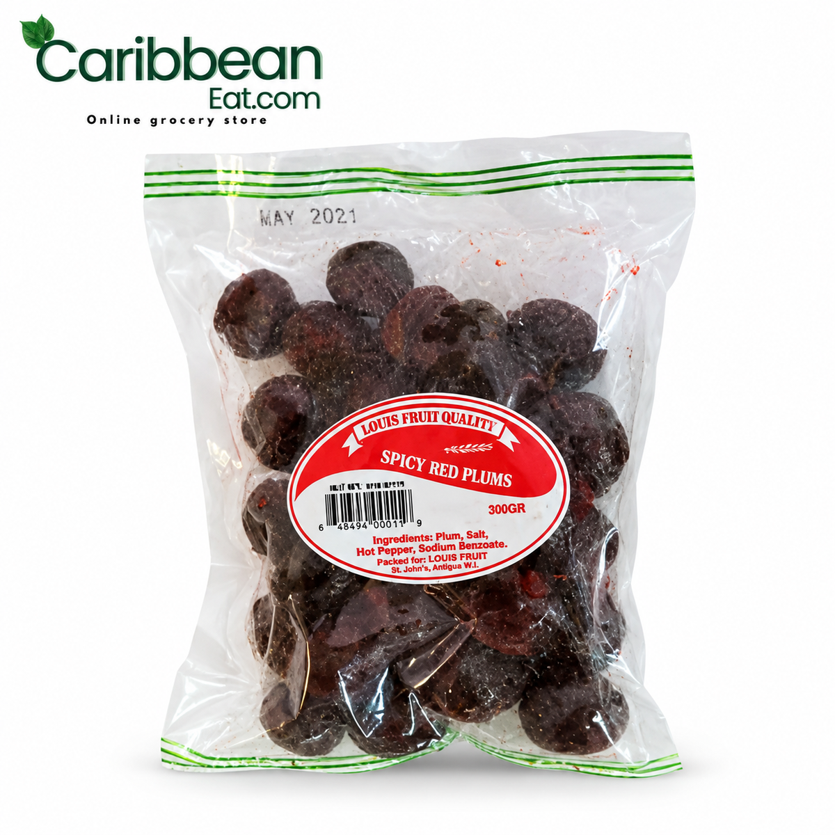 Louis Fruit Spicy Red Plums 300 g