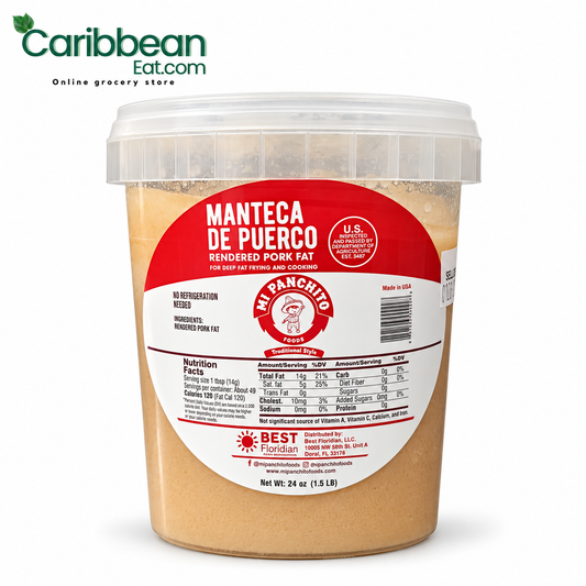 Mi Panchito Manteca de Puerco Rendered Pork Fat 24 oz