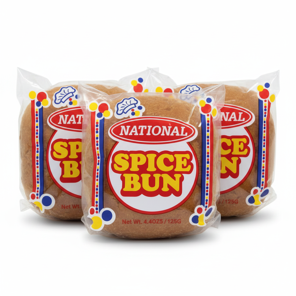 National Spice Bun 4.4 oz 3 pack