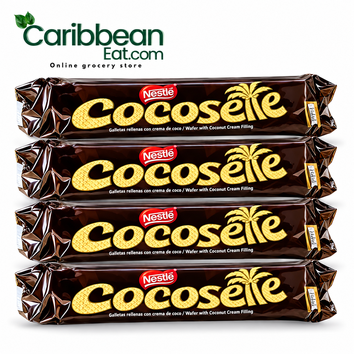 Nestlé Cocosette Coconut Wafer Cookies 50 g 4 Count