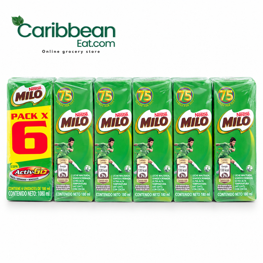 Nestlé Milo Activ-Go 180 ml 6 Pack