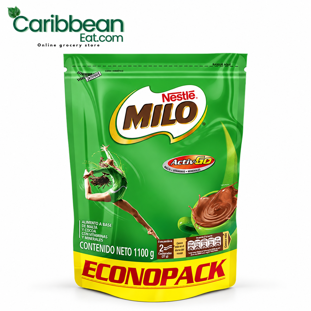 Nestlé Milo Activ-Go Doypack 1100 g