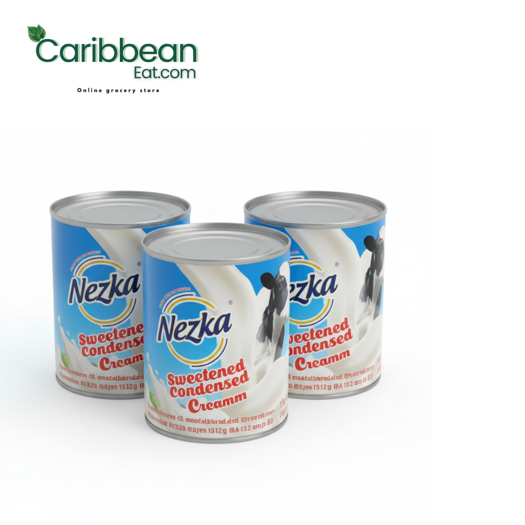 Nezka Condensed Milk 13.2 oz 3 Pack