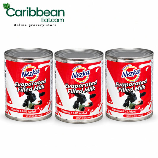 Nezka Evaporated Milk 12oz (3 Pack)