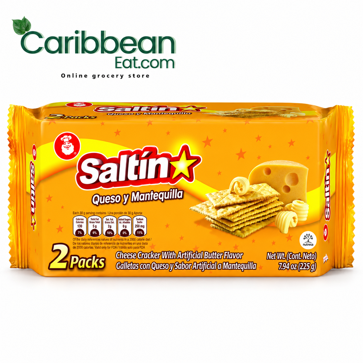 Noel Saltin Cheese Crackers 7.9 oz