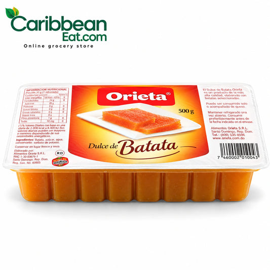 ORIETA DULCE DE BATATA 500gr