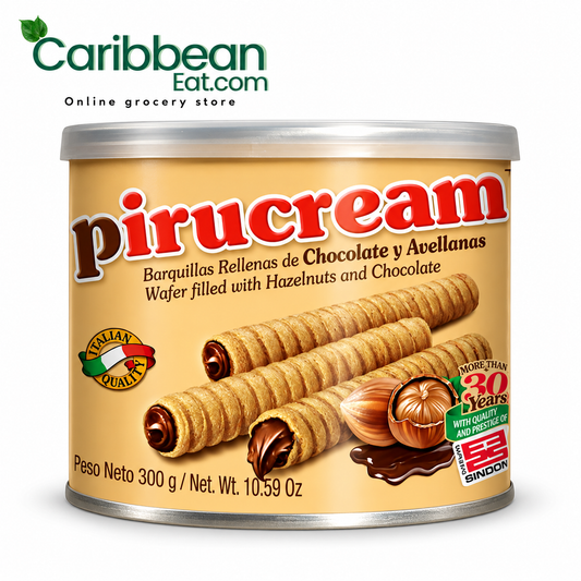 Pirucream Chocolate Hazelnut Wafer Rolls 10.59 oz