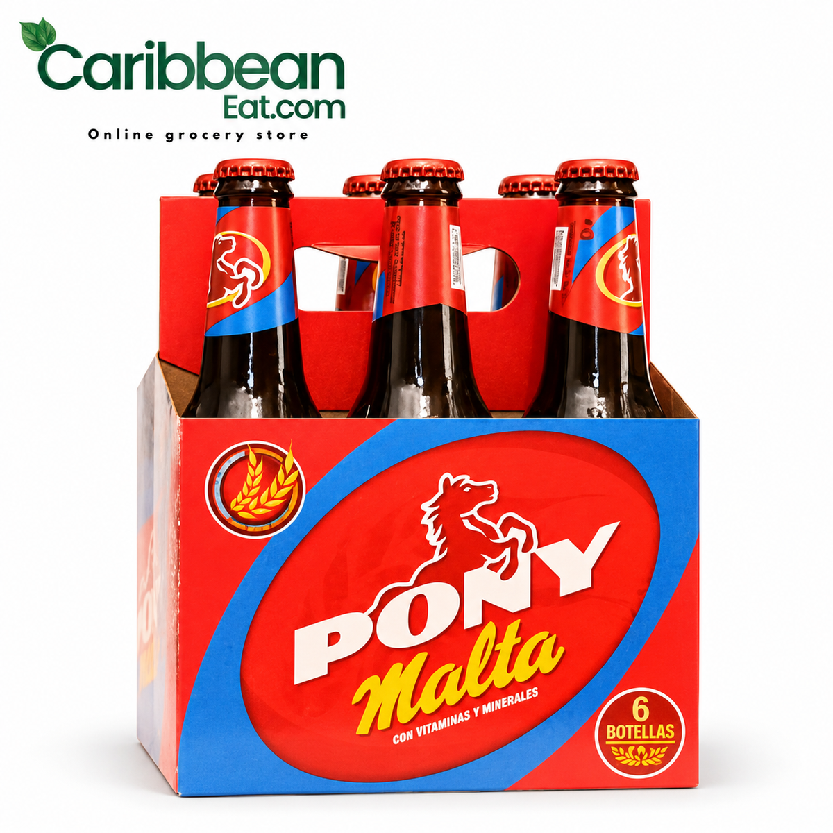Pony Malta 11 oz six-pack