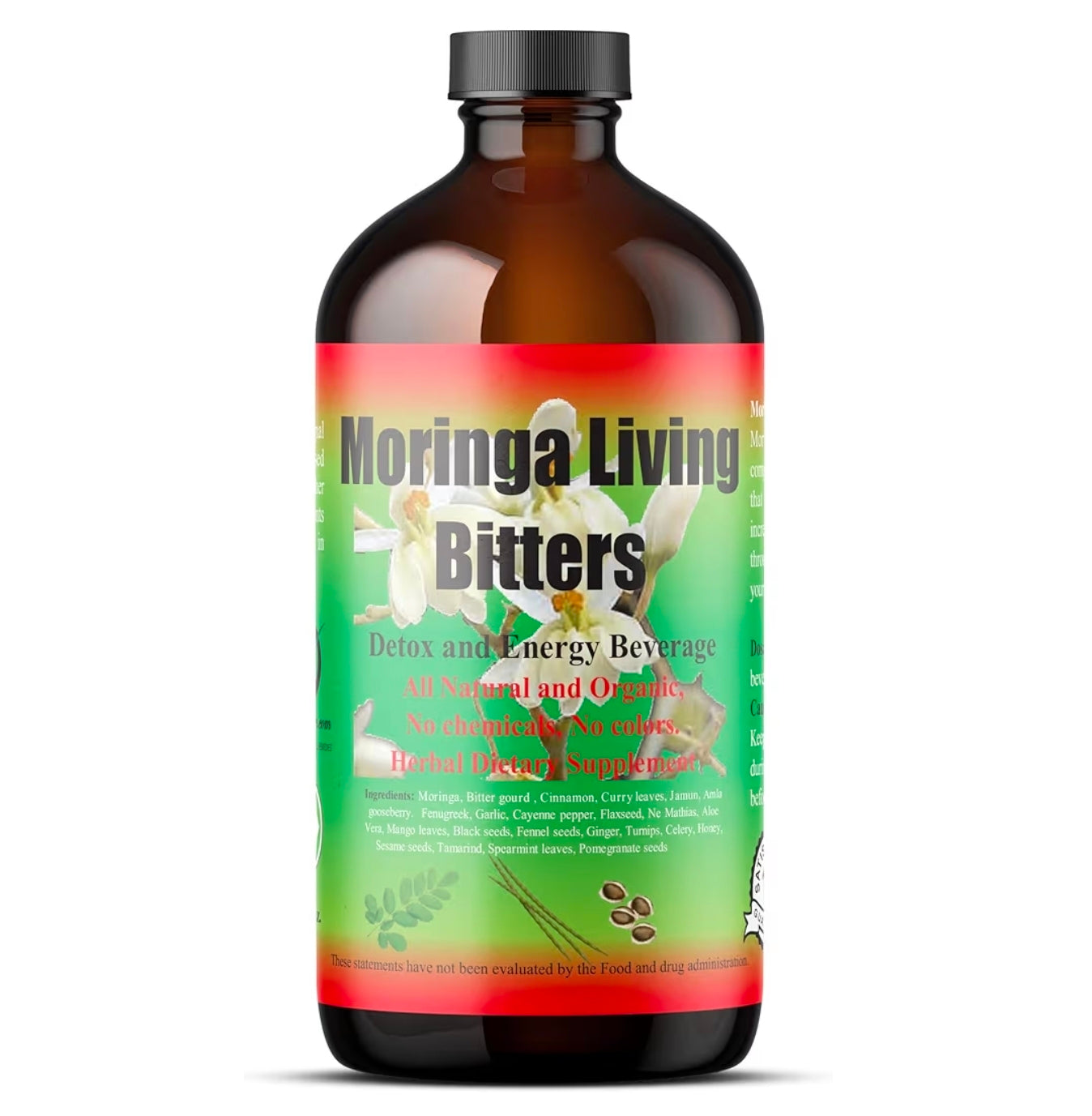 Herboganic Moringa Bitter 16 oz