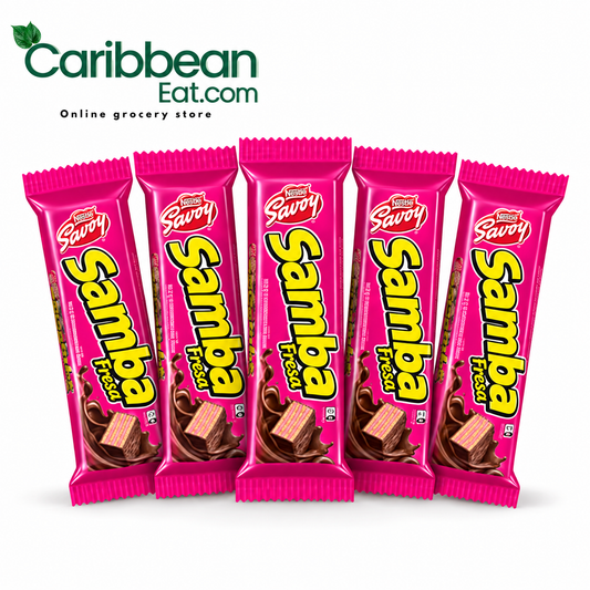 Savoy Samba Fresa Chocolate Wafer 32 g 5 Pack