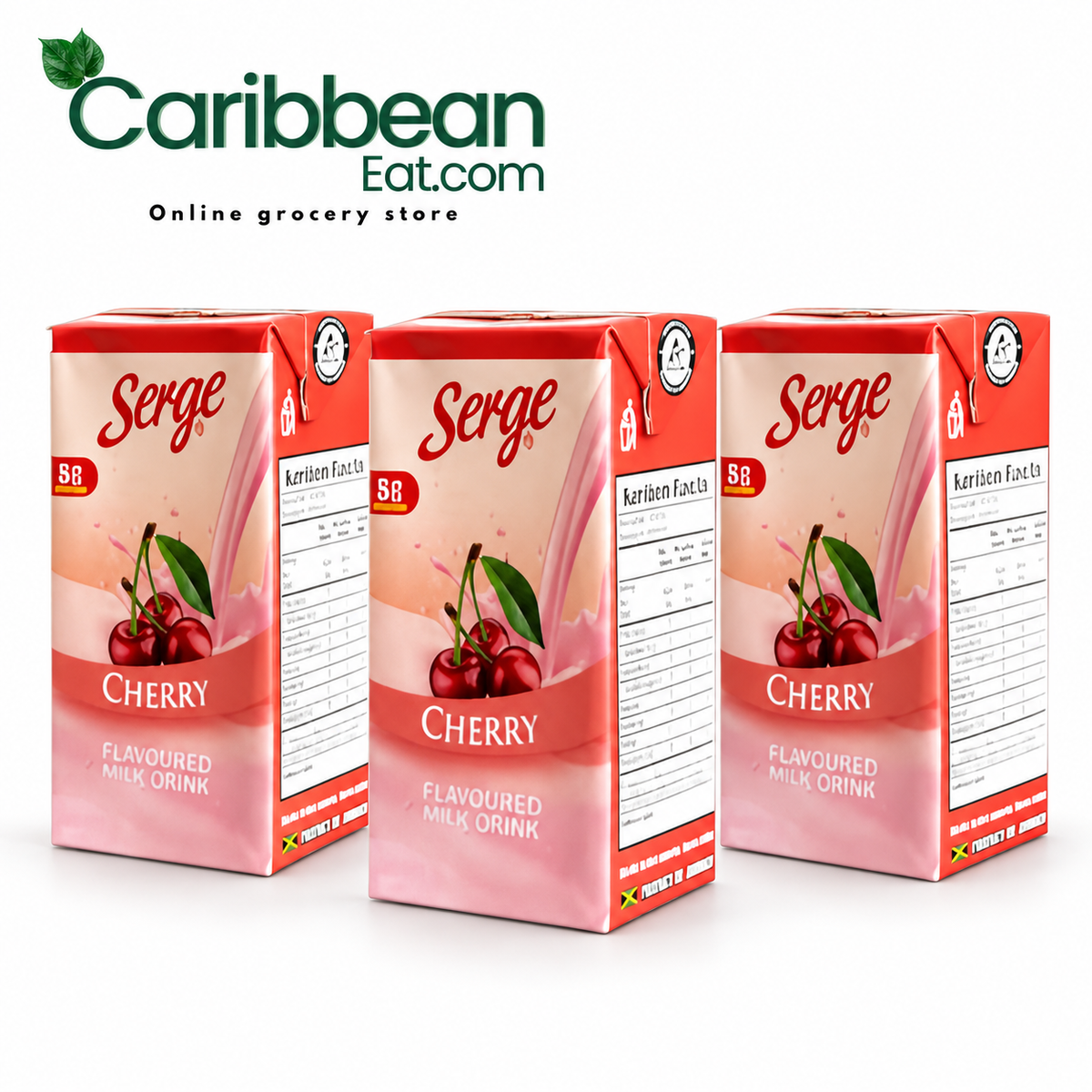 Serge Cherry Milk 250 ml three-pack
