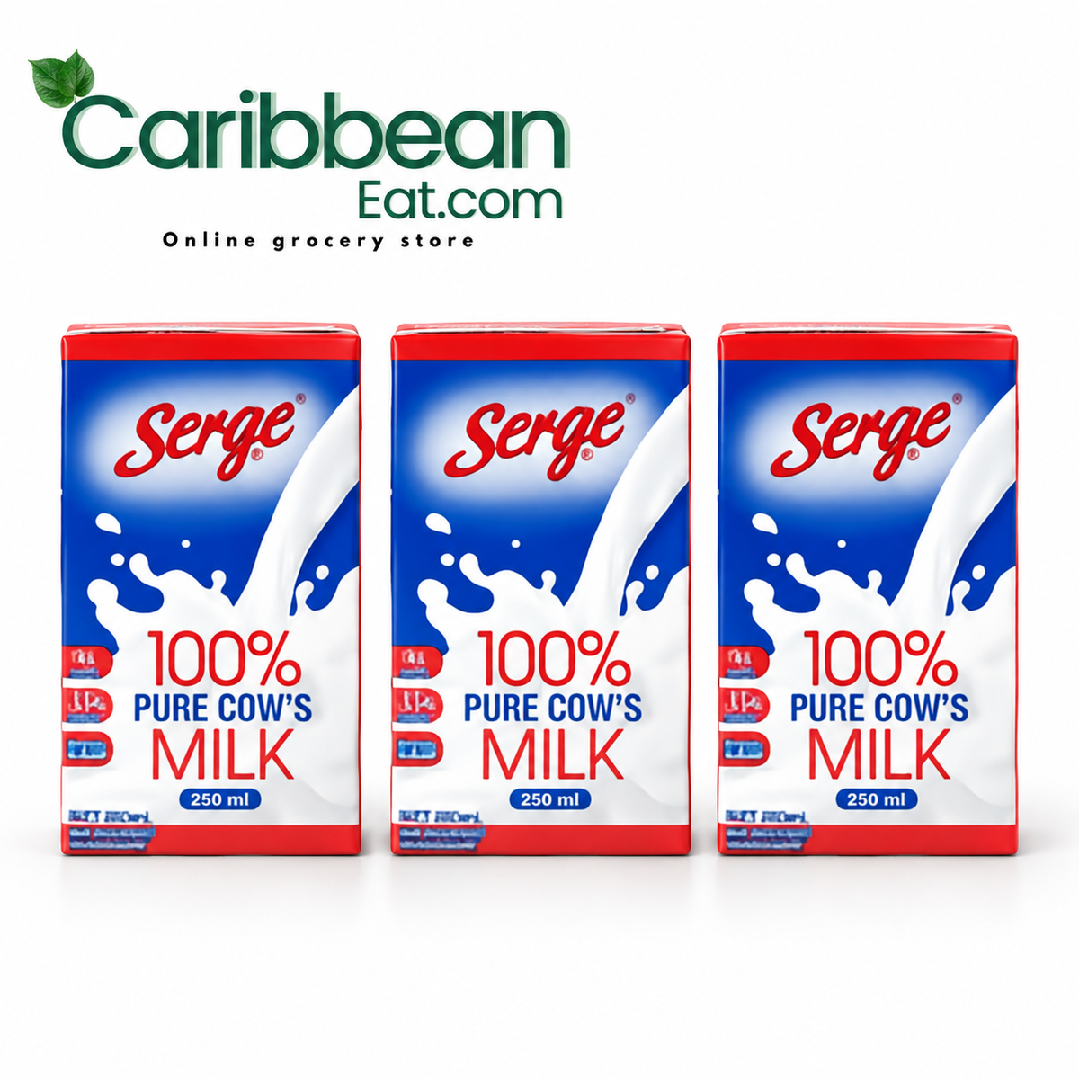 Serge Milk 250 ml three-pack