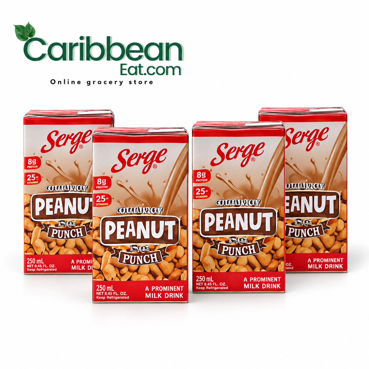 Serge Peanut Punch 250 ml four-pack