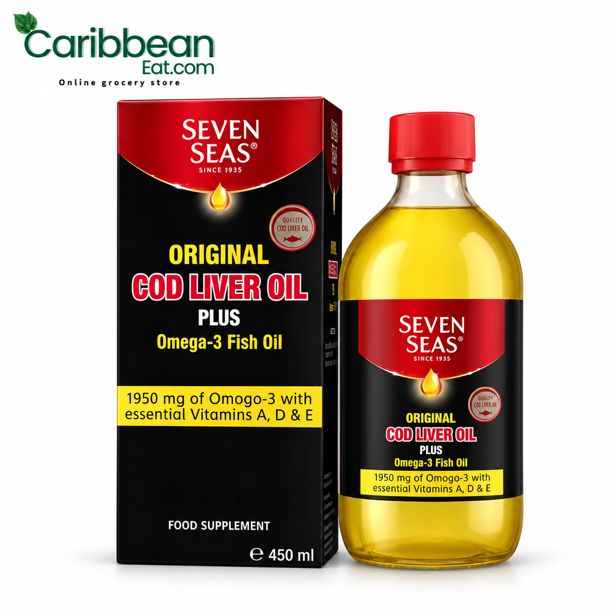 Seven Seas Original Cod Liver Oil 450 ml