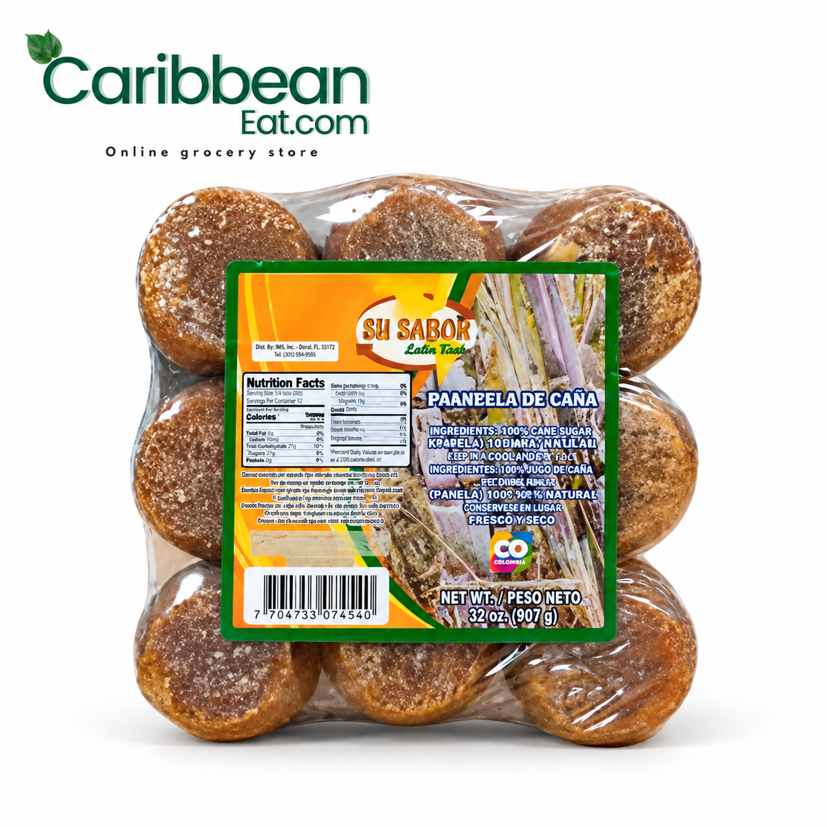 Su Sabor Panela de Caña 32 oz
