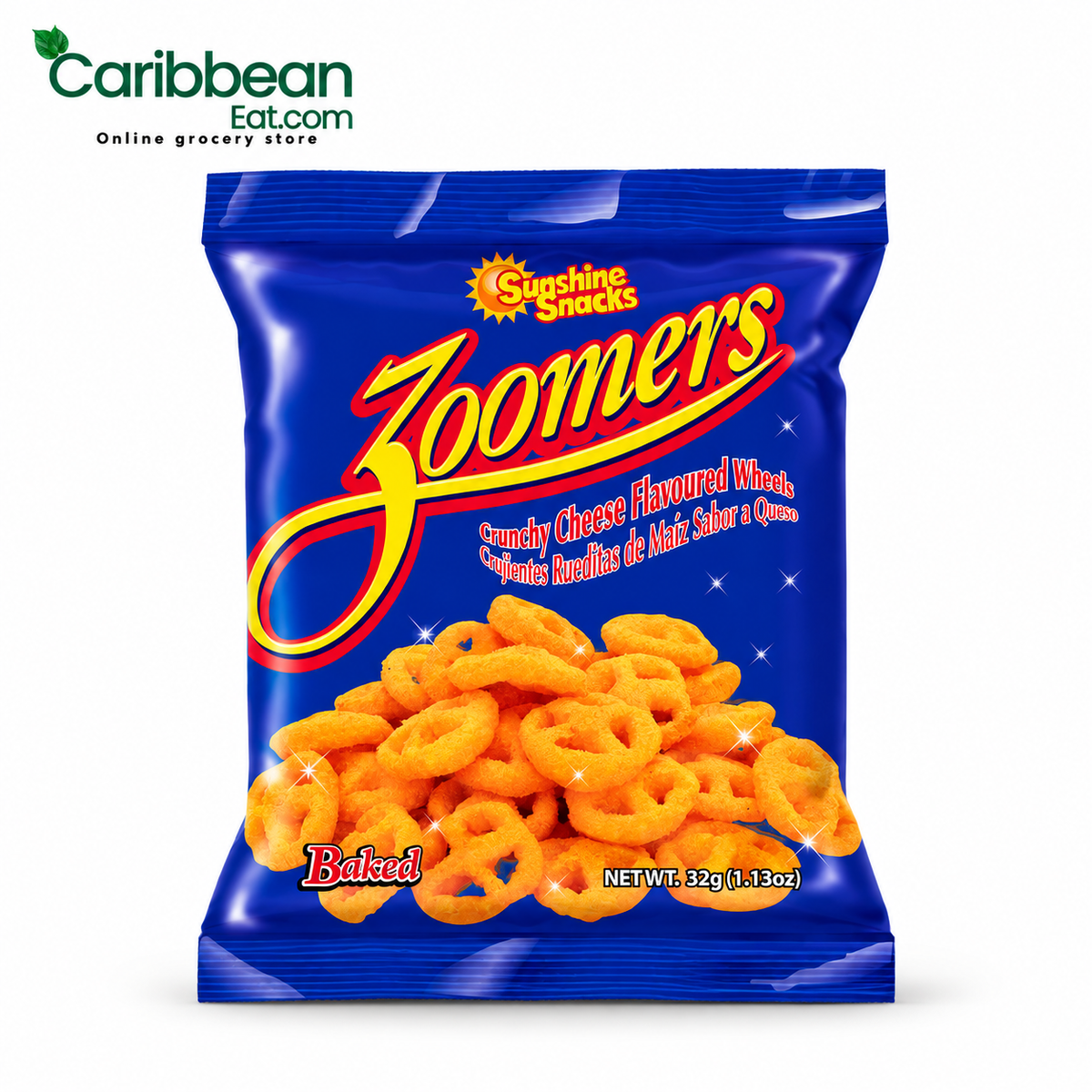 Sunshine Snacks Zoomers Cheese 32 g 12 Pack
