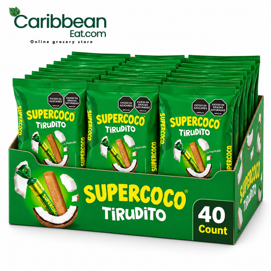 Supercoco Tirudito Coconut Candy 40 Count