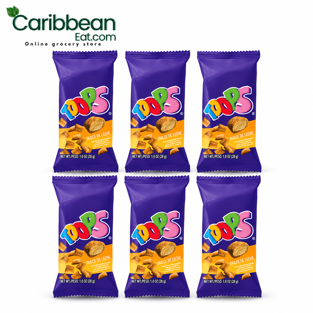 Toops Dulce de Leche 1 oz 6 Pack