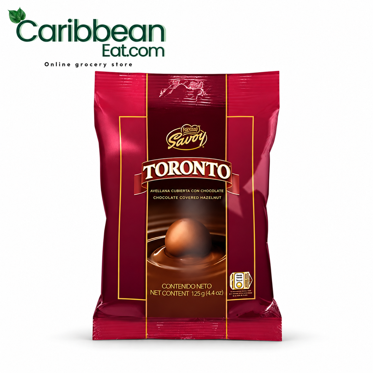 Nestlé Savoy Toronto Chocolate Covered Hazelnuts 125 g