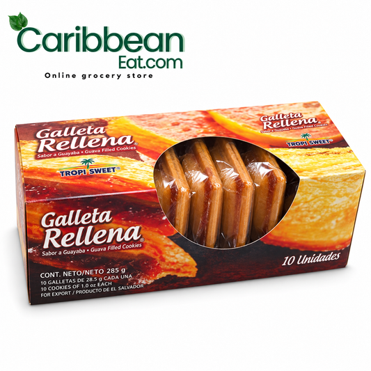 Tropi Sweet Galleta Rellena Guava Filled Cookies 10 Count