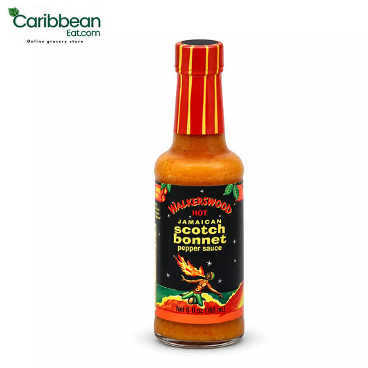 Walkerwoods Hot Scotch Bonnet Pepper Sauce 6 oz
