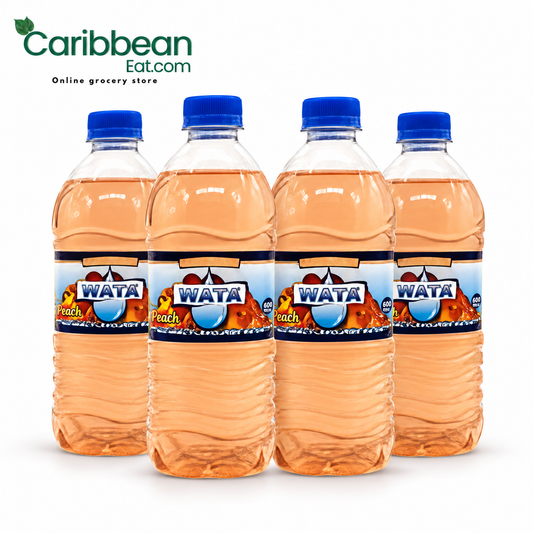 Wata Peach 600 ml four-pack